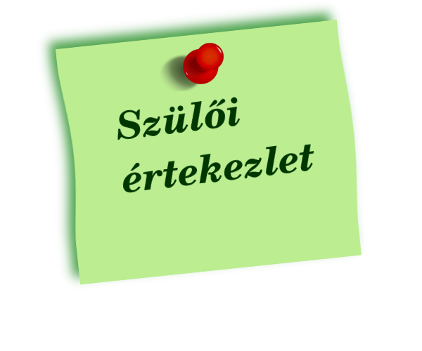 Szülői értekezlet